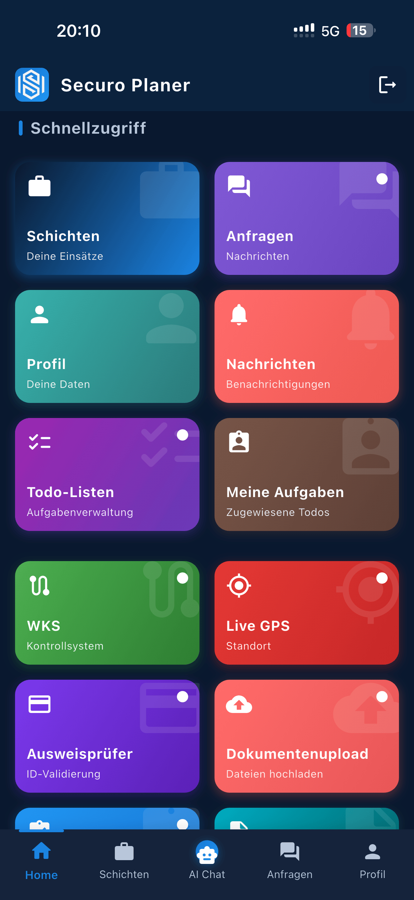 Mobile App Screenshot 1